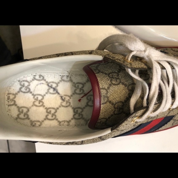 Gucci Ace Sneakers. 9.5 in Gucci. 8.5US - Picture 4 of 5
